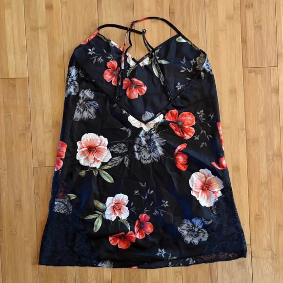 Inc black floral slip lingerie - Picture 5 of 6